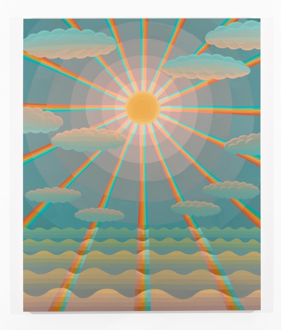 Sun with Rainbow Rays (Light), 2021
