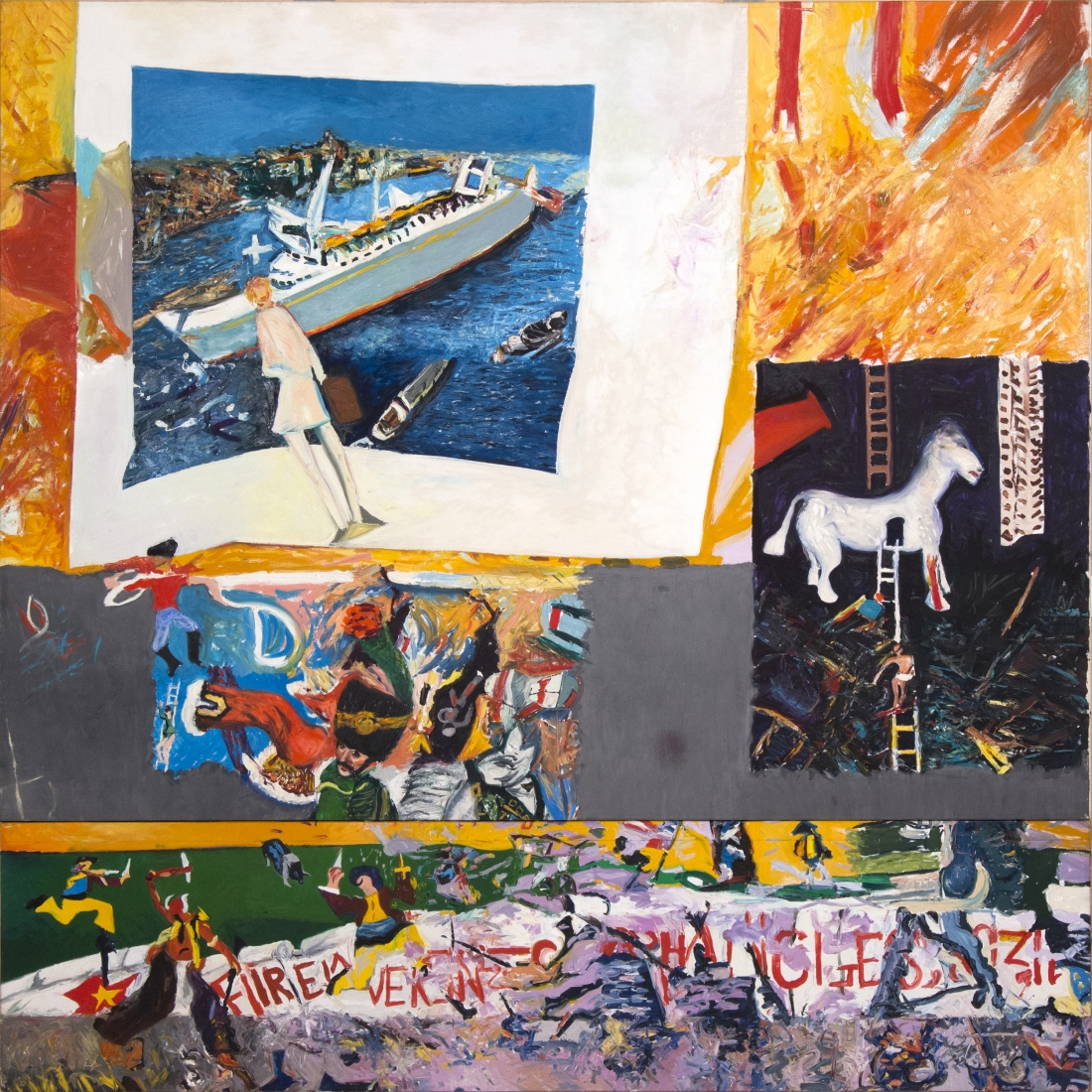 Malcolm&nbsp;Morley
Day of the Locust III, 1979
oil on canvas
48 x 48 inches (122 x 122 cm)
SW 17029
&nbsp;