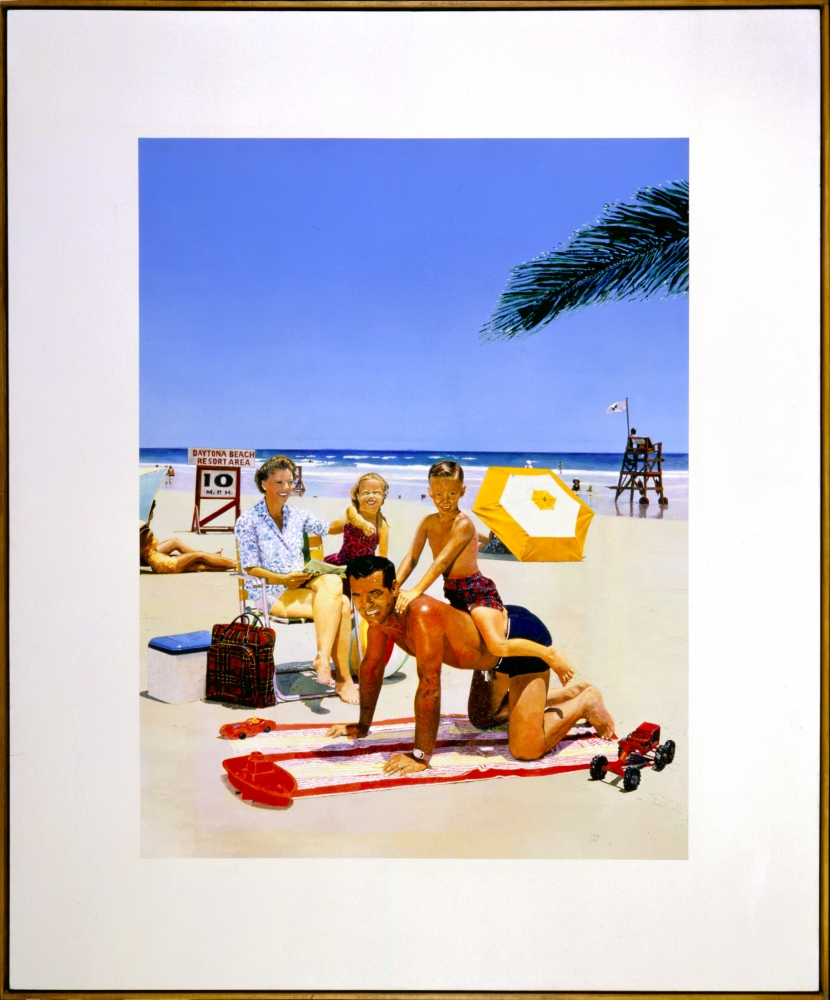 Malcolm Morley Beach Scene, 1968
