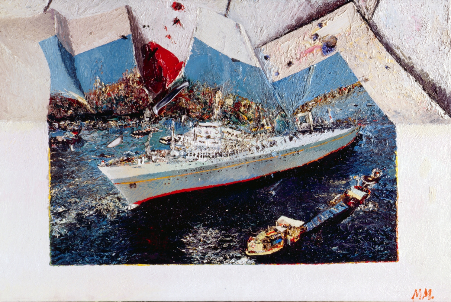 Malcolm Morley Disaster, 1972-74