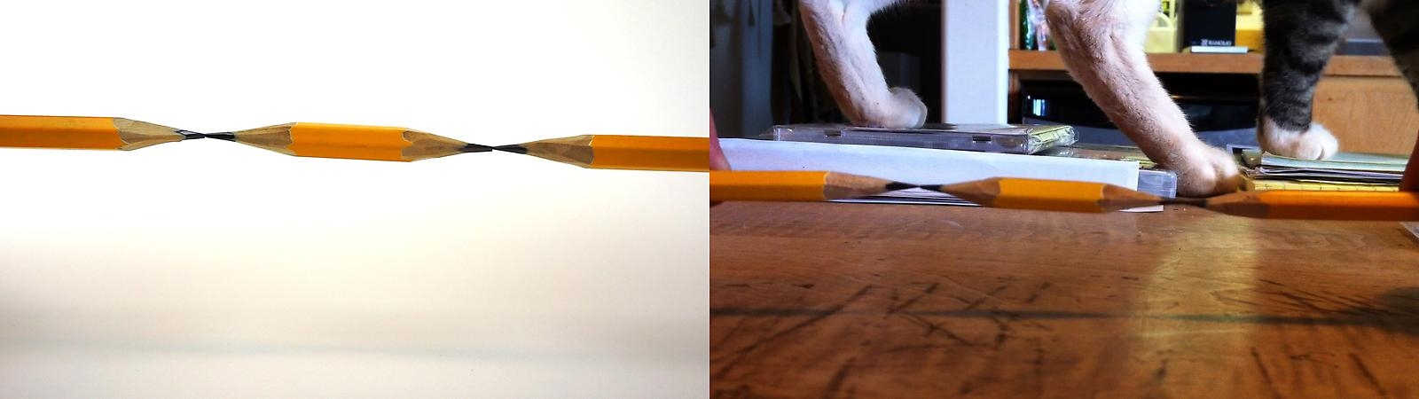 Bruce Nauman Pencil Lift/Mr. Rogers, 2013