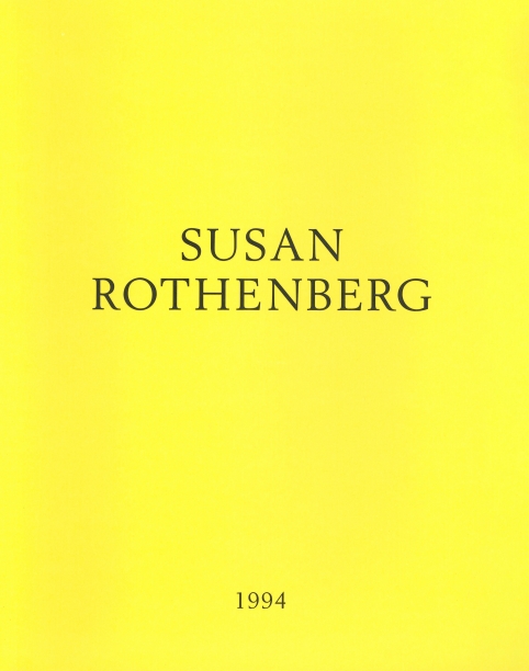 yellow book cover with the artist's name and year in black text