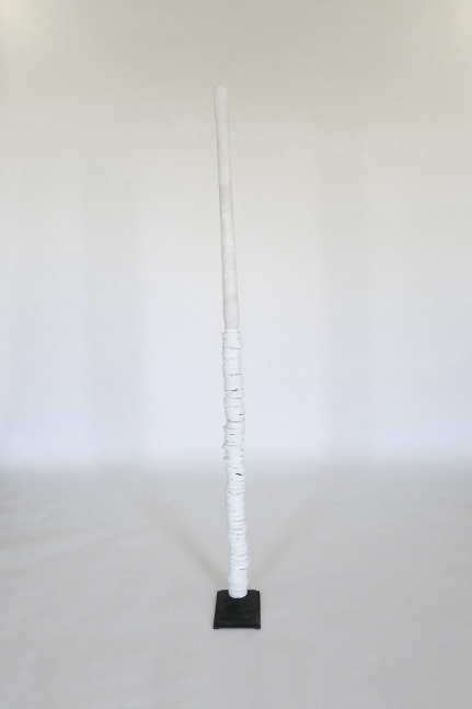 Helmut Lang
Untitled, 2012
rubber, plaster, latex and steel&amp;nbsp;
65 3/8 x 7 3/4 x 5 1/2 inches (166 x 19,5 x 14 cm)
Private Collection