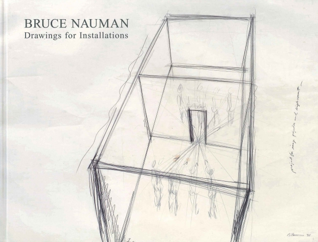 book cover illustrated with a pencil drawing of an art installation