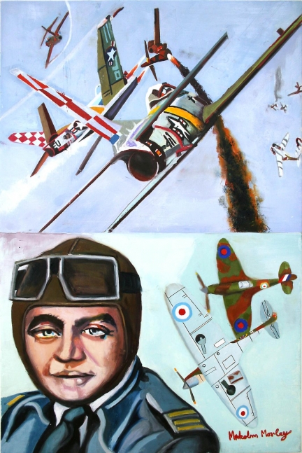 Malcolm Morley The English Fighter Pilot and the Rules of Engagement, 2011