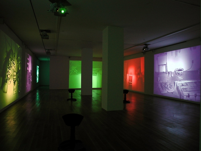 Bruce Nauman MAPPING THE STUDIO II with color shift, flip, flop, &amp;amp; flip/flop (Fat Chance John Cage), 2001